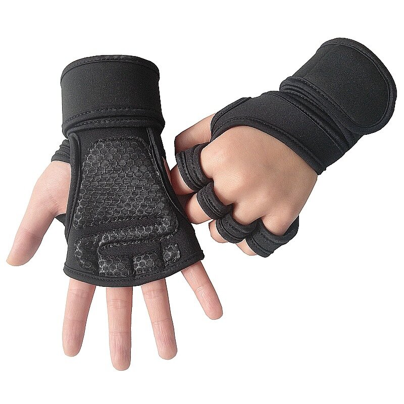 Fitness Gloves Factory - Lightweight Polyester Antislip Gel Wrist Wrap Body Building