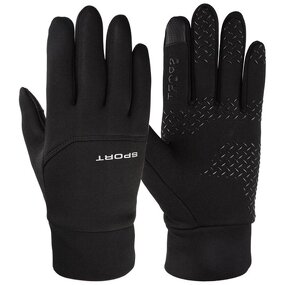 Winter Cycling Gloves Factory - Warm Running Sports Touchscreen Waterproof Silicone Gel