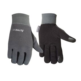 Warm Knit Wrist Gloves Factory - Grey Fleece Touchscreen Winter for Workout Men Women