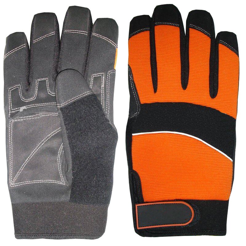 OEM Mechanic Gloves Supplier - XL Size Anti-Slip General Purpose Work Safety Leather