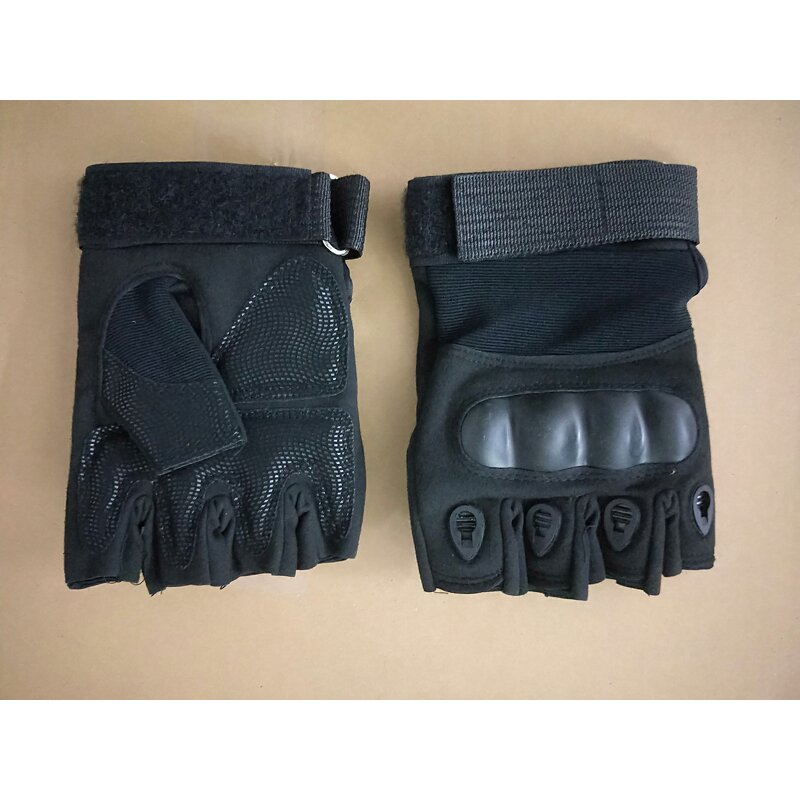 Fingerless Gloves Supplier - Nylon Heavy Duty Knuckle Protection for Outdoor Training