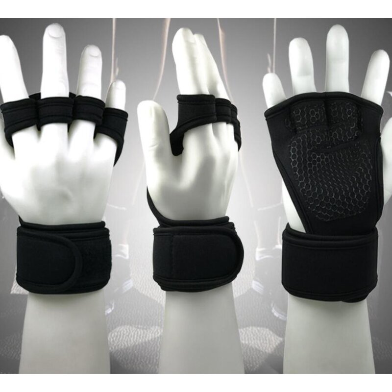 Gym Gloves Supplier - Custom Anti Slip Gel Outdoor Cross Wrap Wrist Support