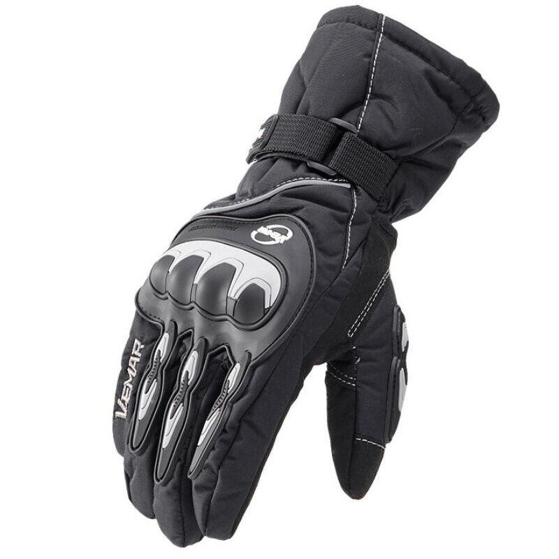Winter Motorcycle Gloves Factory - Racing for Bikers Warm Waterproof Touchscreen Leather