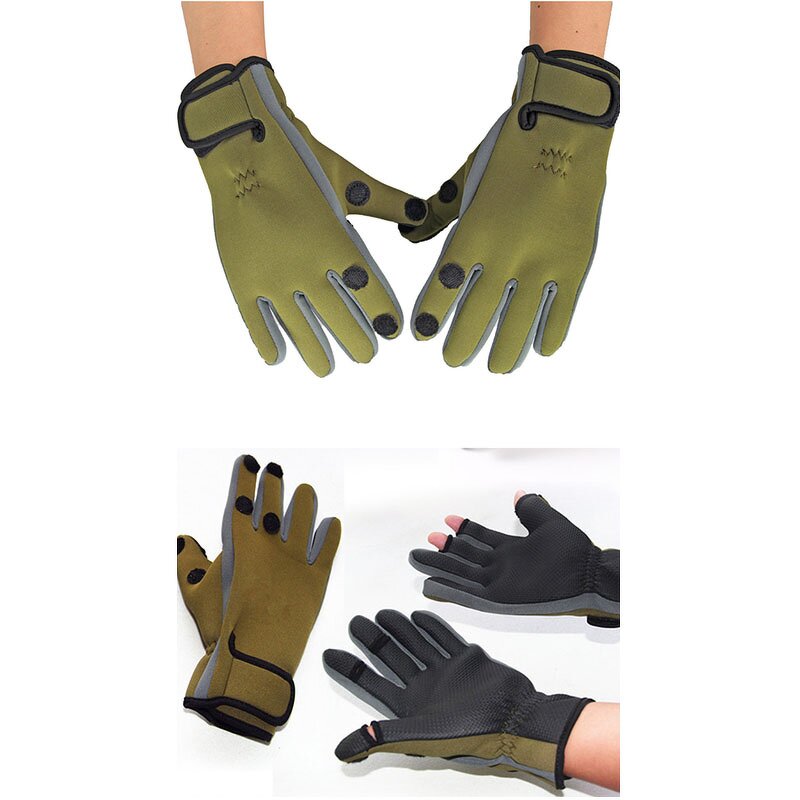Heated Winter Fishing Gloves Manufacturer - Fish Transformation Protective Anti-Slip Windproof