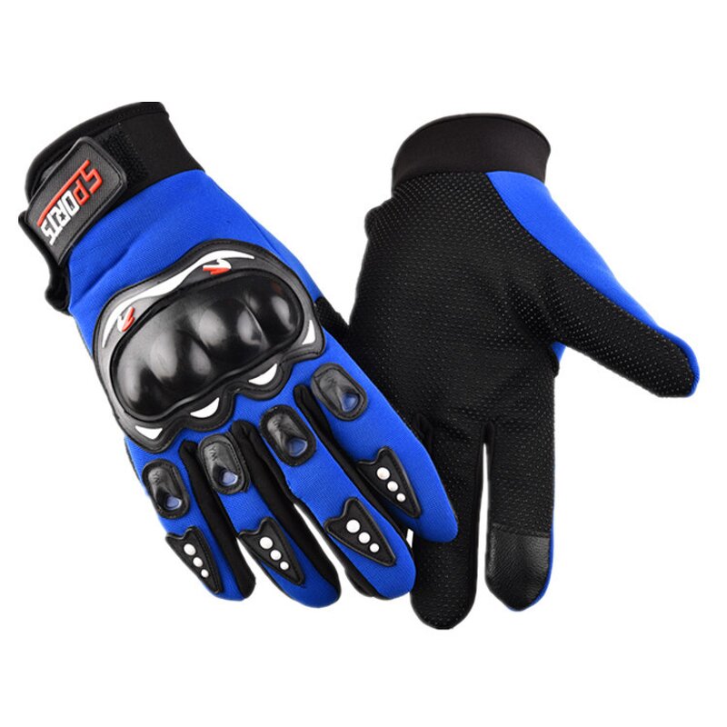 Touchscreen Motorcycle Gloves Manufacturer - 2022 Factory Full Finger Knuckle Protection Anti