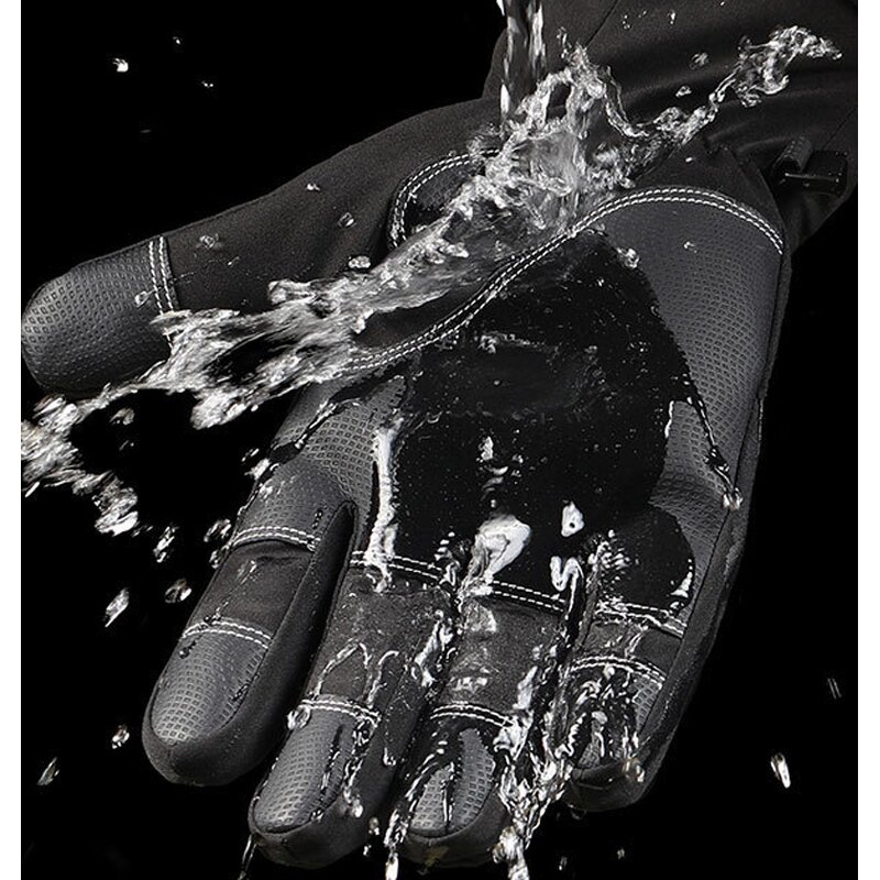 SBR Fishing Gloves Factory - Waterproof 2 Cut Fingers Anti Slip Flexible Touchscreen Fleece