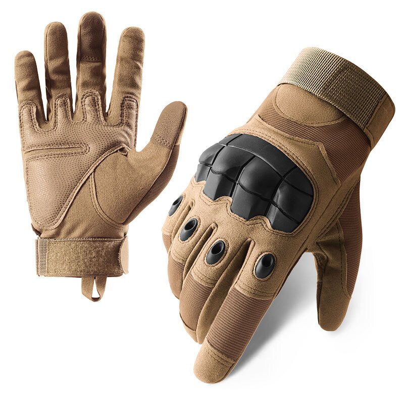 Motorcycle Racing Gloves Supplier - Heavy-Duty Microfiber Durable Knuckle Training Touchscreen