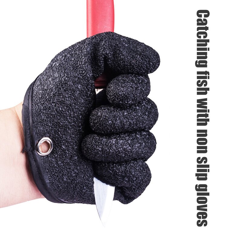 Summer Fishing Gloves Supplier - Anti-Slip Latex Cut-Resistant Puncture-Proof Fish Grabbing