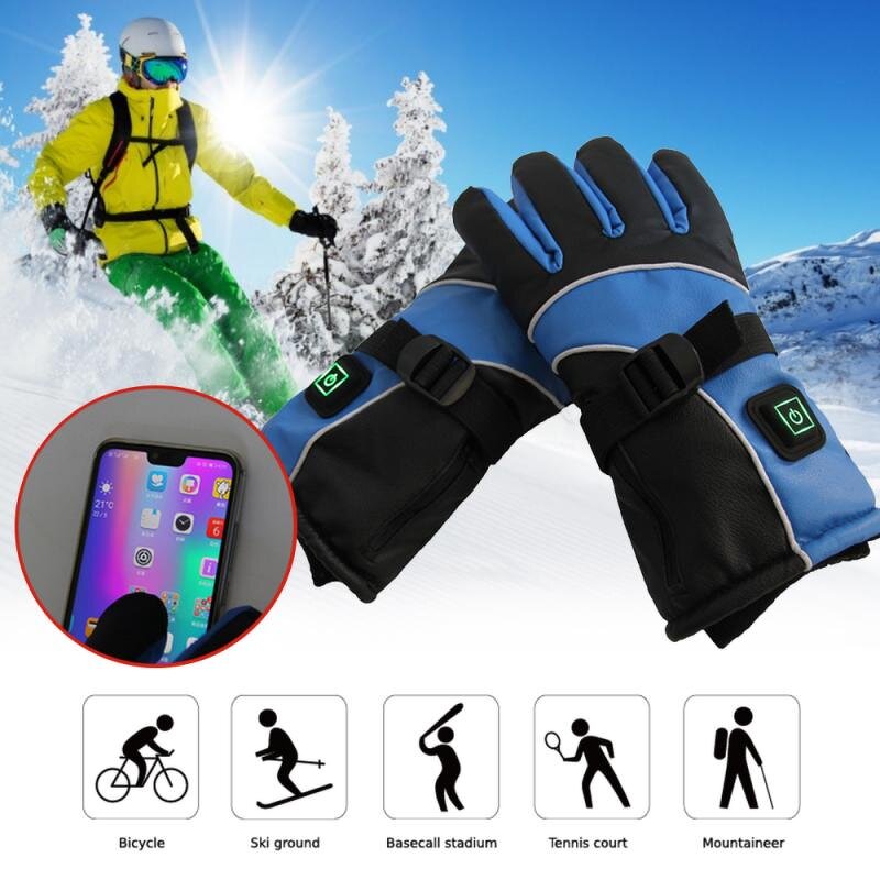 USB Heating Gloves Manufacturer - Outdoor Charging Warmer Touchscreen for Cycling Motorcycle