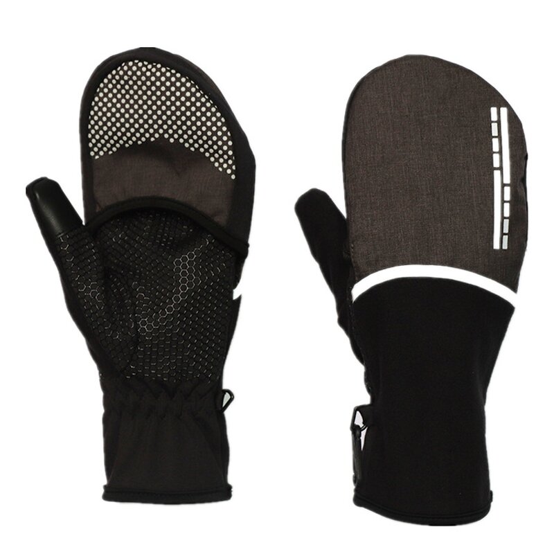 Reflective Winter Gloves Manufacturer - China Manufacturer Flip Top Gel Windproof Touchscreen