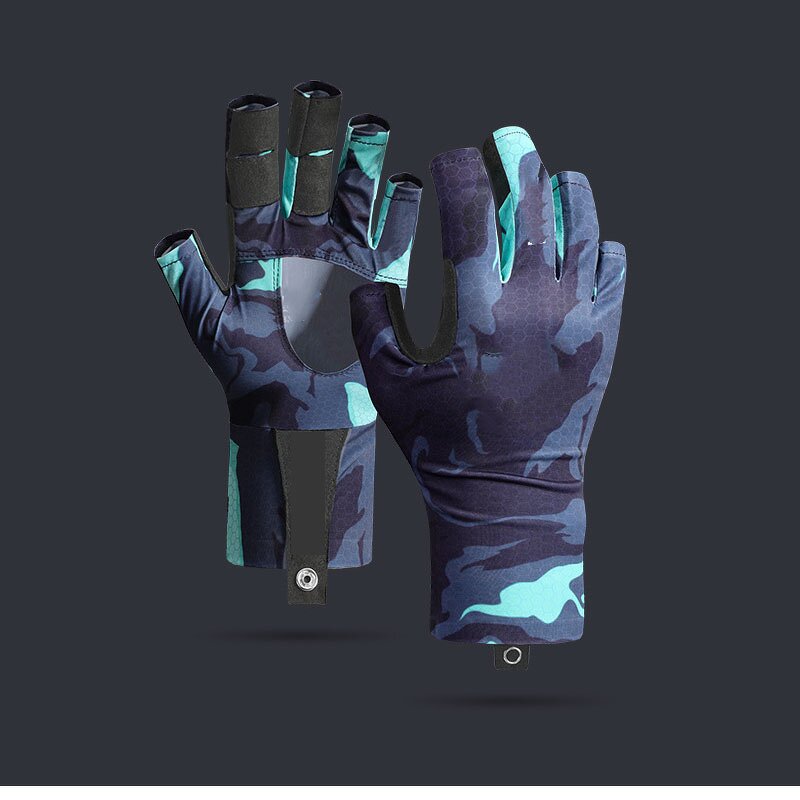 Sublimation Winter Fishing Gloves Factory - Outdoor Waterproof Warm for Industrial Fishing