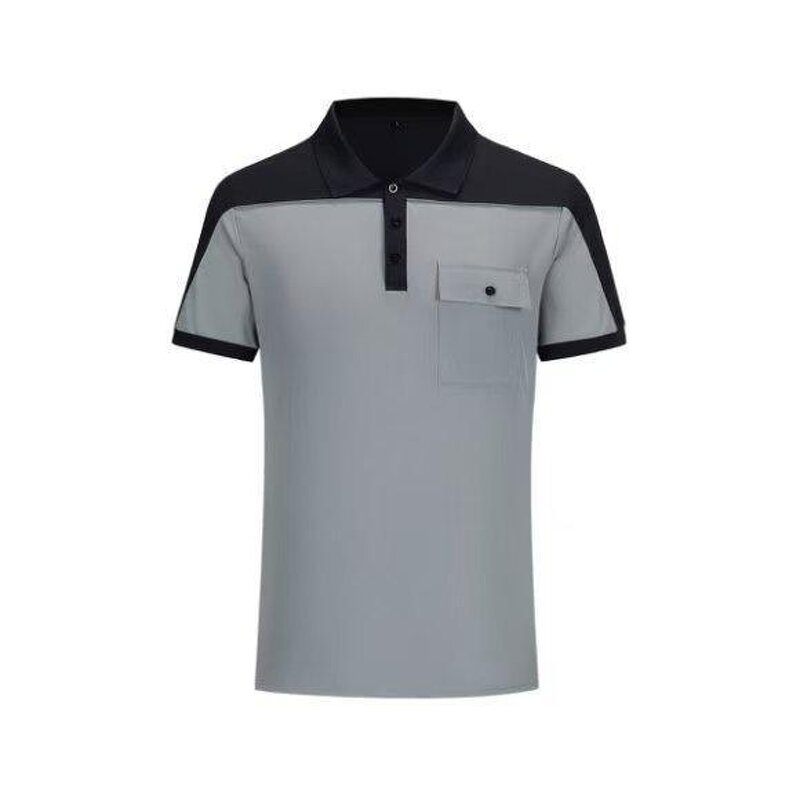 Workwear Polo Shirt Supplier - Custom logo Antistatic Gas Station Polyester Sublimation Printing