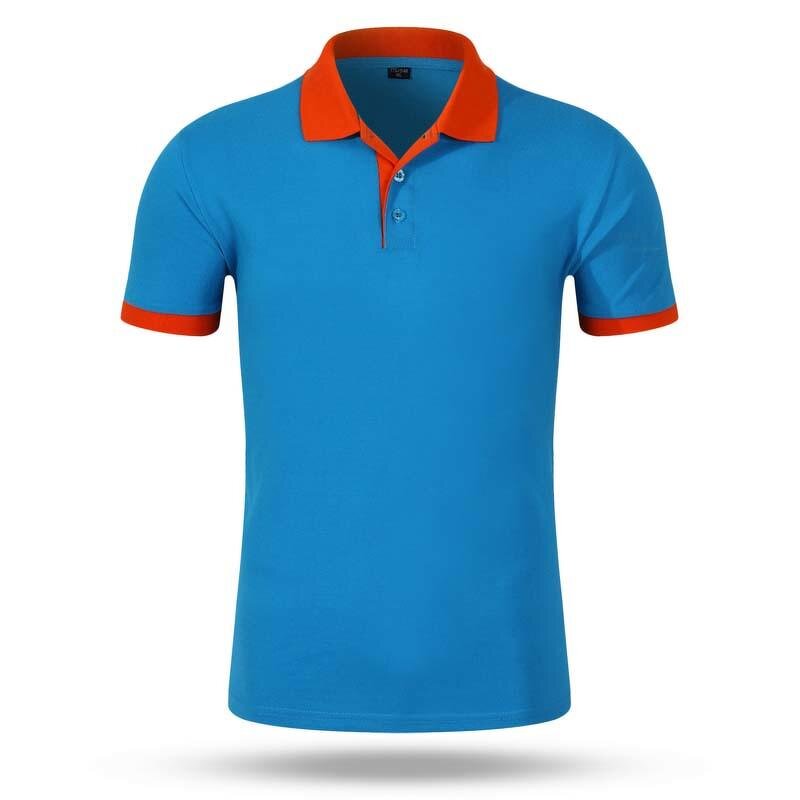 Promotional Polo Shirt Factory - Custom Unisex Men's Black Red Collar Bulk Short-sleeved