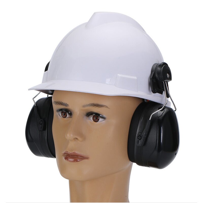 Safety Earmuffs Factory - Construction Hearing Protection Foldable ABS & PU Material