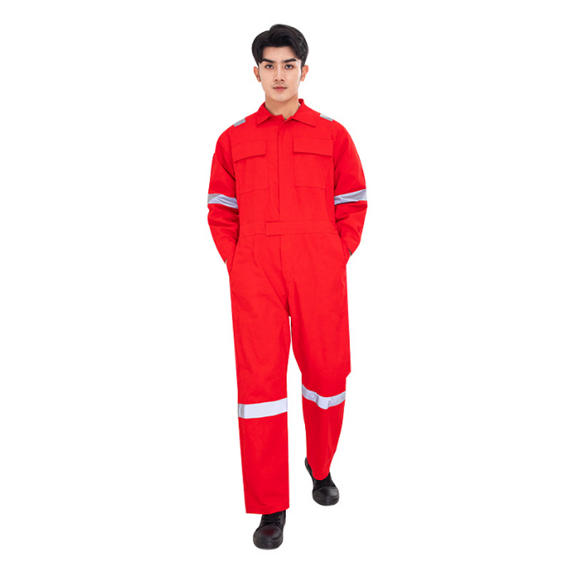 Coveralls Factory - 100% Cotton Safety Work Uniform for Mechanics Construction Repairman