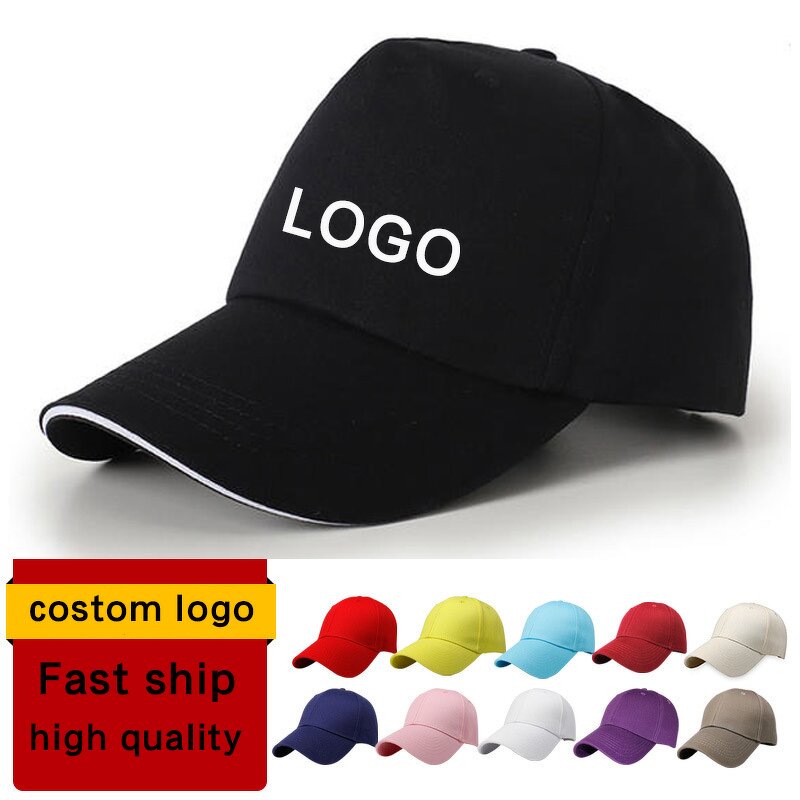 Custom Baseball Cap Factory - Unisex Embroidered Logo Professional 5 or 6 Panel Sport Cap