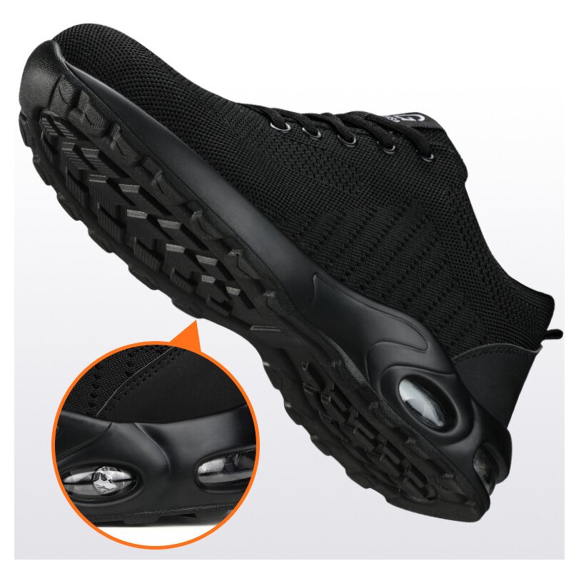 Steel Toe Work Shoes Supplier - Hot Sales Lightweight Breathable Anti-smashing Construction Men Safety