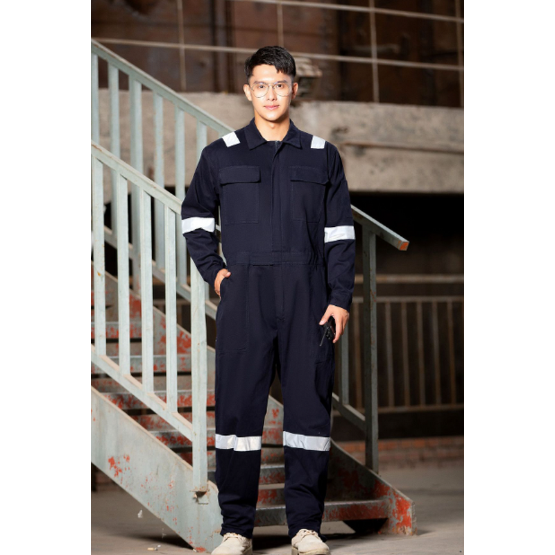 Coveralls Factory - 100% Cotton Safety Work Uniform for Mechanics Construction Repairman