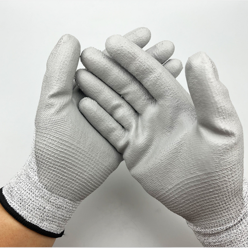 Cutting Gloves Factory - PU Coated for Industrial Labor protection OEM Custom logo Wholesale