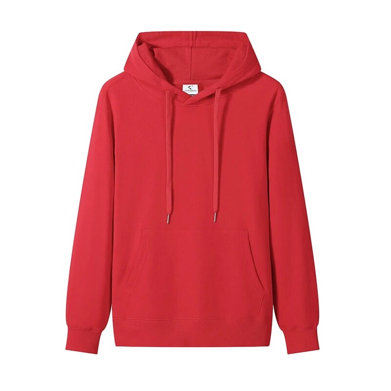 Winter Hoodies Factory - High Quality Blank Heavyweight Woven Zipper-Up Oversized No String