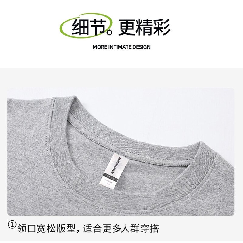 Blank T Shirt Factory - Wholesale Custom 100% Cotton Printing for Men Plain T-shirts