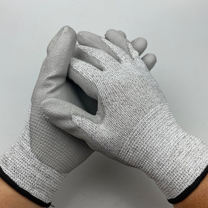 Cutting Gloves Factory - PU Coated for Industrial Labor protection OEM Custom logo Wholesale