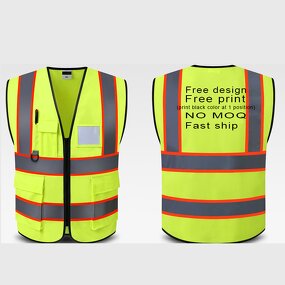 Security Jacket Factory - Construction High Visibility Reflective Clothing Traffic Safety