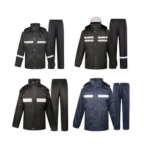 High Visibility Rainwear Factory - Durable Oxford Windproof Waterproof Construction Traffic Reflective