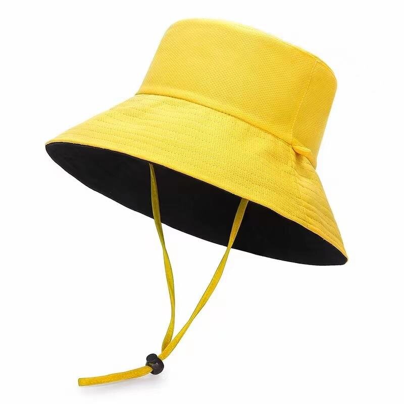 Rubber Logo Bucket Hat Factory - Custom Quick Dry Black Polyester Safari Sun Shade Beach