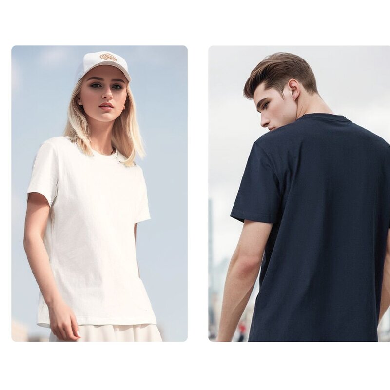 Blank T Shirt Factory - Wholesale Custom 100% Cotton Printing for Men Plain T-shirts