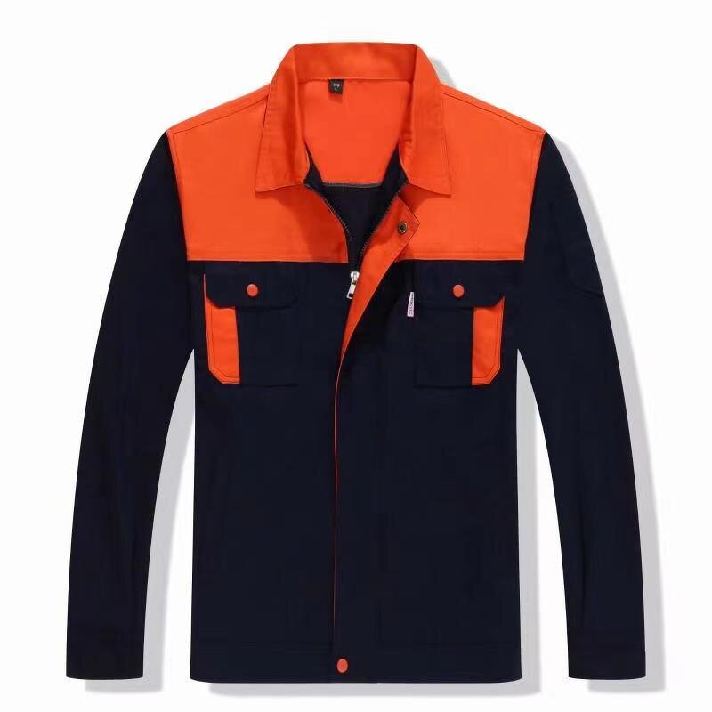 Work Uniform Supplier - Durable Safety Long Sleeves Engineer Workshop Overalls Custom Logo