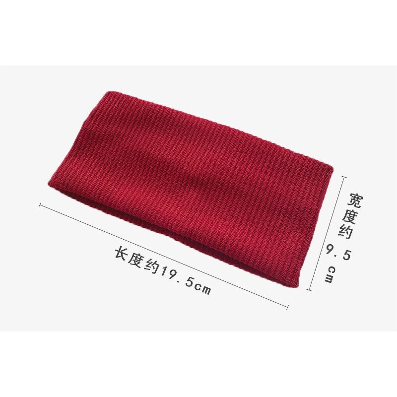 Solid Color Knitted Headband Manufacturer - Bulk Elastic Sports Headband