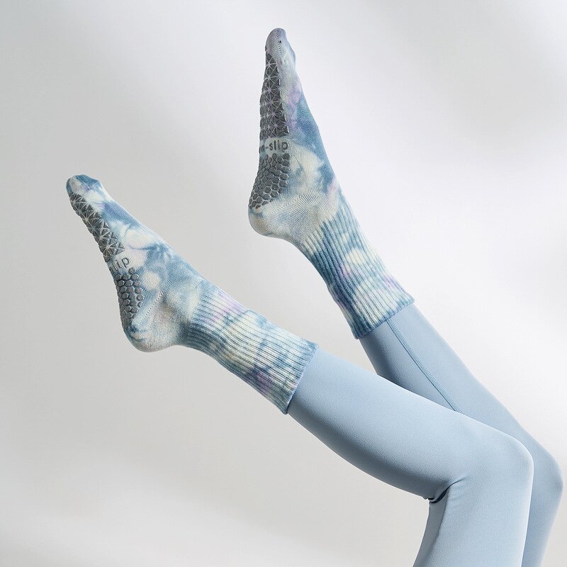 Seamless Compression Yoga Sock Manufacturer - OEM Grip Barre Sock