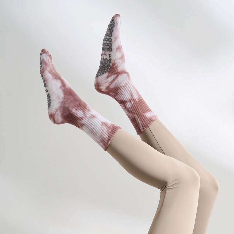 Seamless Compression Yoga Sock Manufacturer - OEM Grip Barre Sock