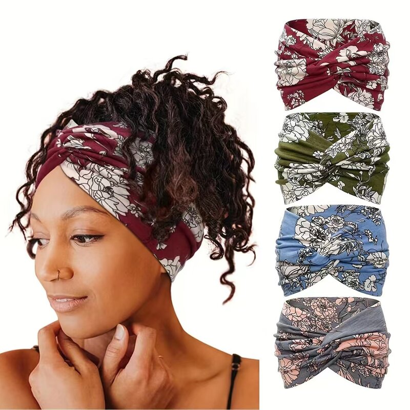 European Wide Headband Manufacturer - Bulk Printed Yoga Sports Headband