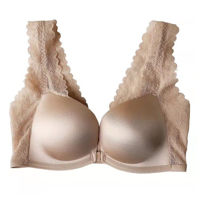 Plus Size Wire-Free Bra Manufacturer - Bulk Seamless Front Closure