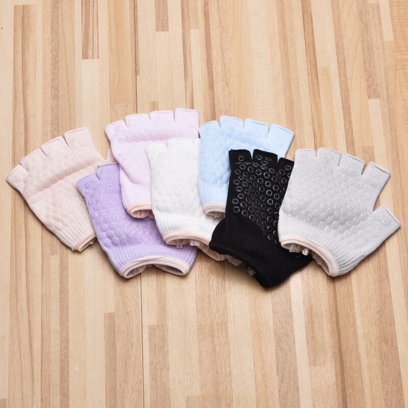 Women's Non Slip Yoga Gloves Manufacturer - Bulk Pilates Grip Gloves