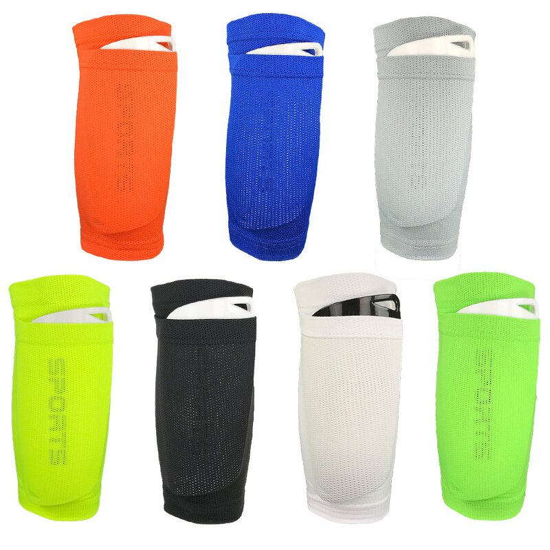 Leg Support Football Calf Sleeves Manufacturer - Bulk Shin Pad Socks with Pocket