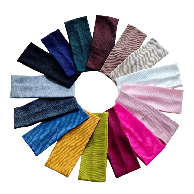 Yogurt Headband Manufacturer - OEM Custom Polyester Sports Headband