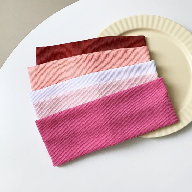 Knitted Elastic Hair Band Manufacturer - Bulk Wide-edge Sports Turban