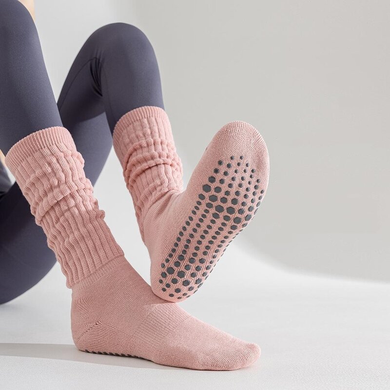Mid-Calf Yoga Sock Manufacturer - Bulk Non-Slip Pilates Sock
