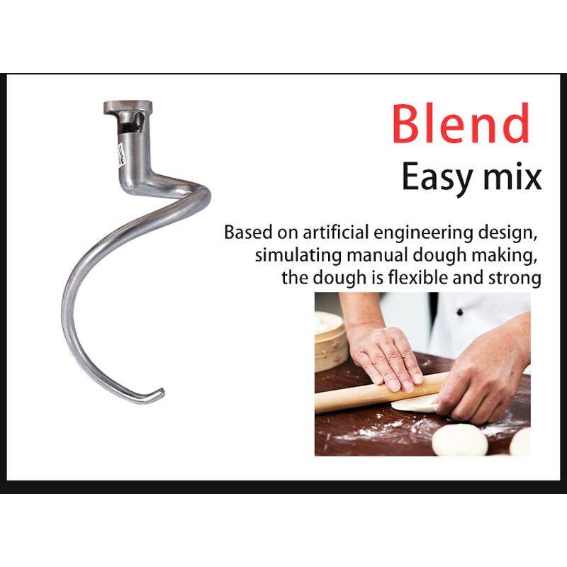 Bakery Kneading Machine Supplier - Commercial 20L Bread Pizza Spiral Dough Mixer