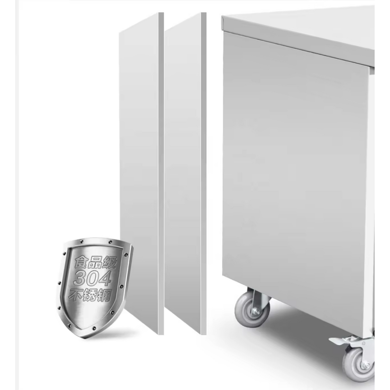 Under Counter Freezer Supplier - Popular Stainless Steel Kitchen Air Cooling Worktable