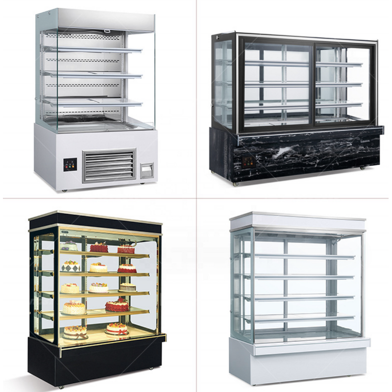 Cake Display Cabinet Manufacturer - Hot Sale Right Angle Standing Bakery Refrigerator