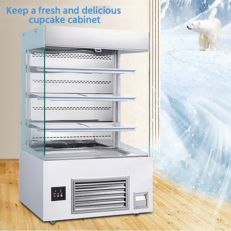 Cake Display Cabinet Manufacturer - Hot Sale Right Angle Standing Bakery Refrigerator