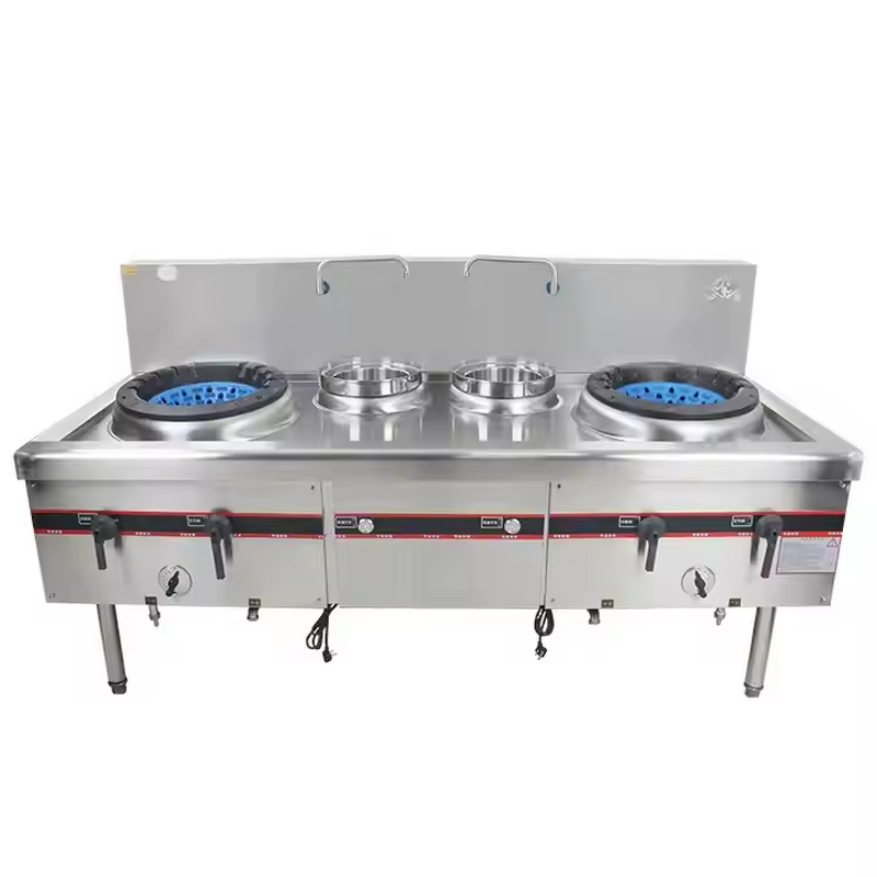 Stainless Steel Gas Stove Supplier - Commercial Restaurant Single Double Explosion-proof