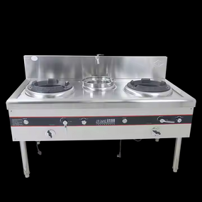 Commercial Gas Stove Manufacturer - Restaurant Single Double burner Cooker Hotel Kitchen
