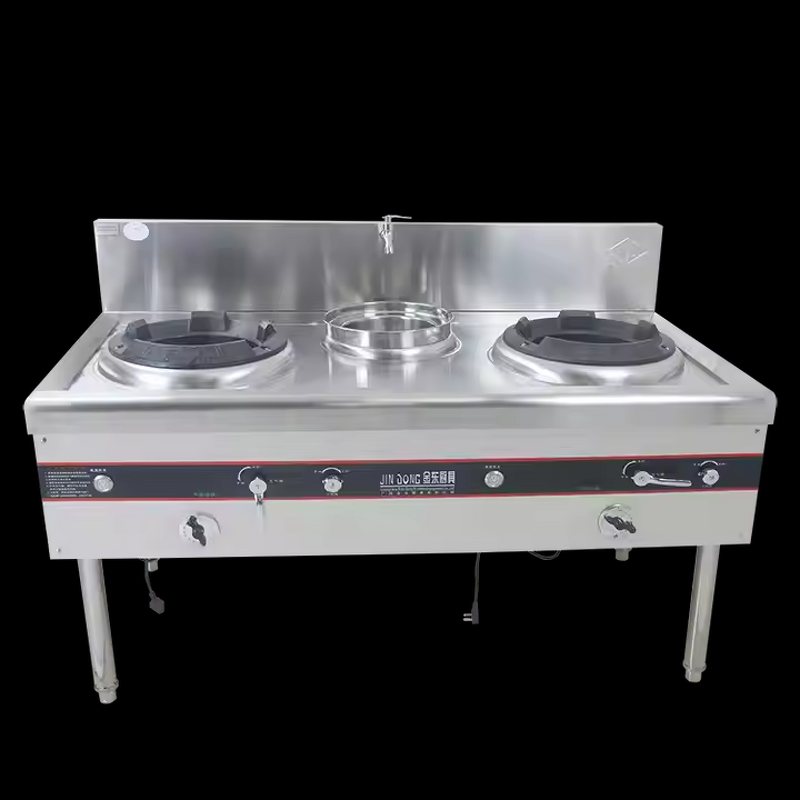 Commercial Gas Stove Manufacturer - Restaurant Single Double burner Cooker Hotel Kitchen