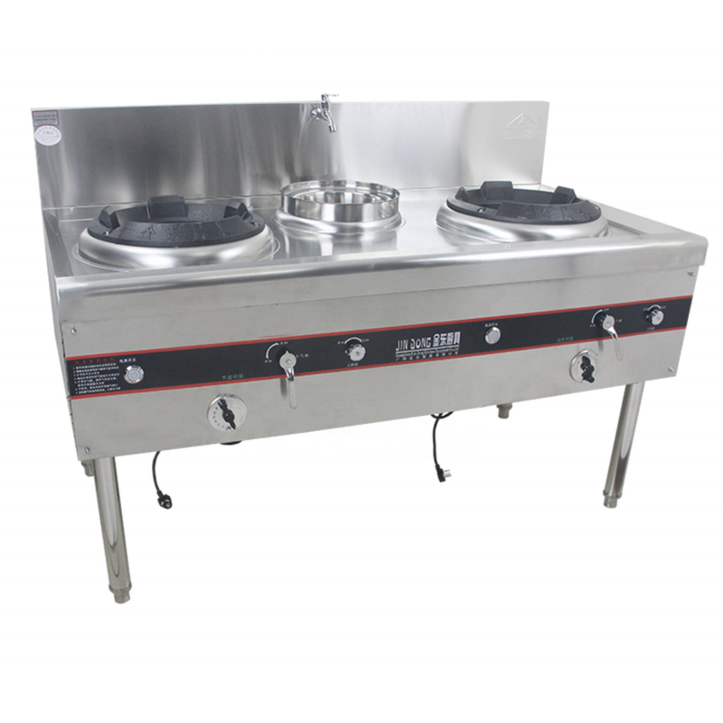 Gas Cooking Range Manufacturer - Commercial Kitchen High Power Gas Stove Wok
