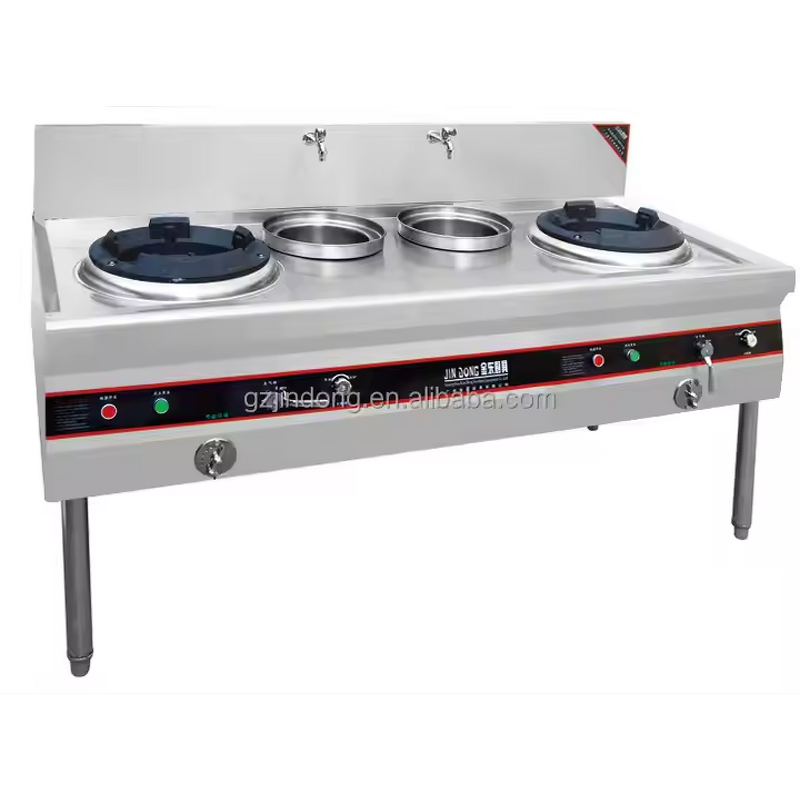 Stainless Steel Gas Stove Supplier - Commercial Restaurant Single Double Explosion-proof